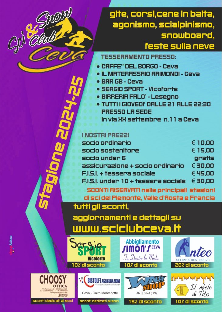 SciClub Ceva stagione 2024-2025
